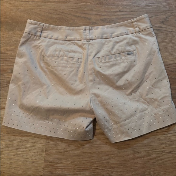 White House Black Market Biscotti Embellished Shorts — Small - Picture 3 of 5